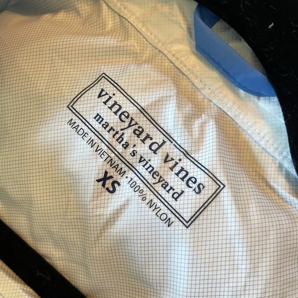 Vineyard Vines Stripe Zip Pullover Anorak Raincoat - Picture 4 of 4